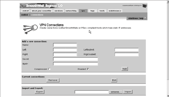 Создание виртуальной собственной сети с помощью межсетевого экрана SmoothWall