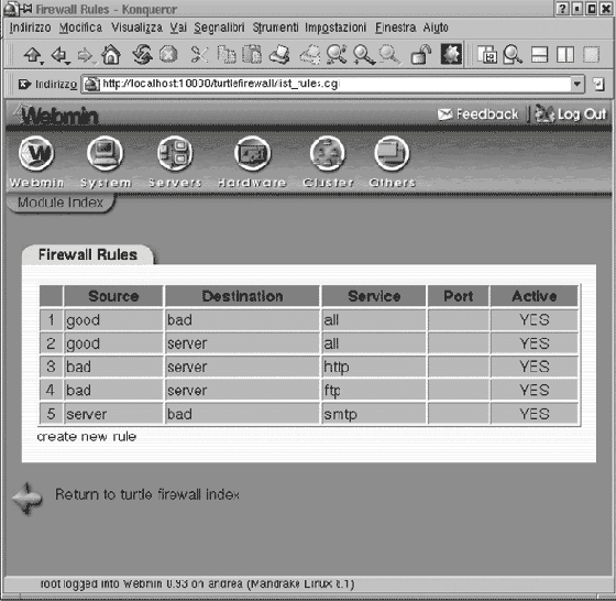 Установка Turtle Firewall
