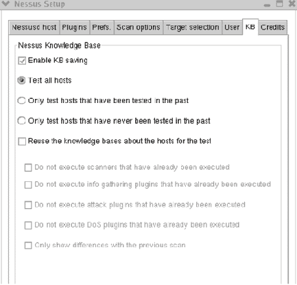Вкладка KB (Knowledge Base) (База Знаний)