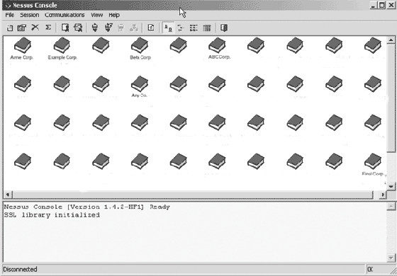 Применение Windows-клиента NessusWX