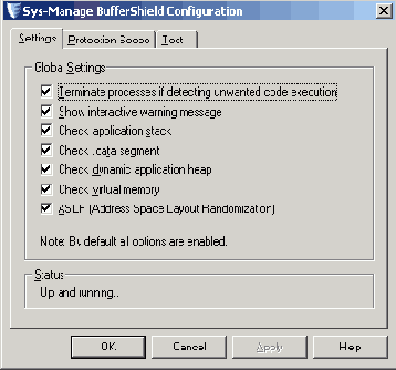 >>> BufferShield ��� PaX �� NT