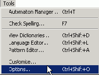 смена языка интерфейса)