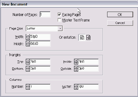 � ���������� ���� Document Setup