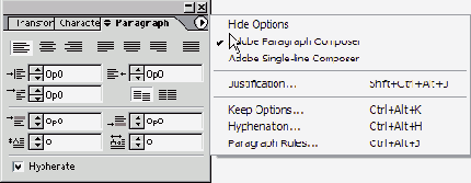 ���� ������� Paragraph ��������