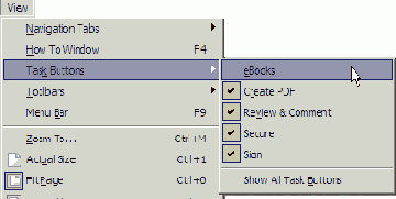 Добавление на панель инструментов кнопки eBooks (Электронные книги)