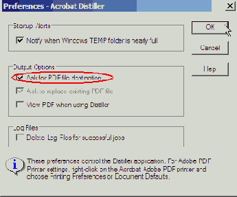 ��������� �������� Adobe PDF