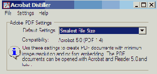 ��������� �������� Adobe PDF