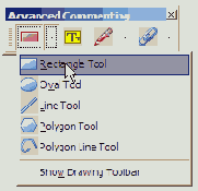 Пометки в документе инструментами рисования