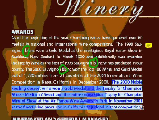 Разметка документа инструментами выделения текста