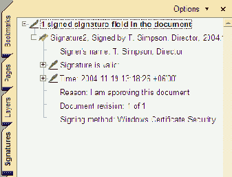 Редактирование подписанного документа