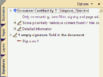 Сертификация файла PDF
