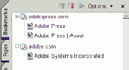 Создание файла Adobe PDF из избранных Web-страниц