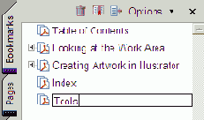 Создание новых закладок