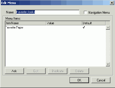 ���������� ���� Edit Menu