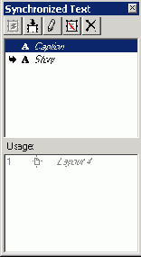 ������� Synchronized Text
