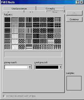 Меню «Формат» (II)