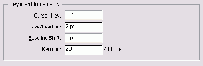 ��������� ��������� Units & Increments