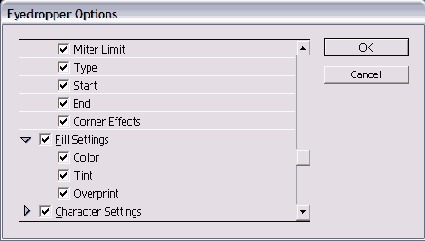 ���������� ����������� Eyedropper � ������