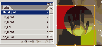 ������������� �����-������� ��������� Photoshop � ��������� InDesign