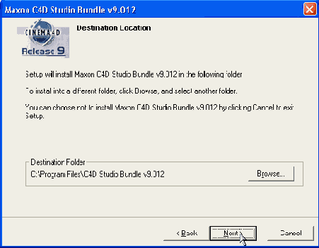 Щелкните по кнопке Browse для
