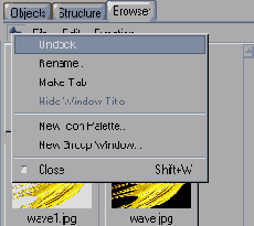 Вы можете присоединять и отсоединять отдельные окна