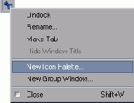 Создание новой панели инструментов