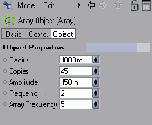Элементы управления в окне Attributes
