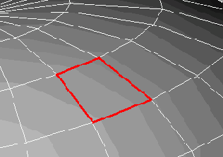 Четыре ребра образуют полигон