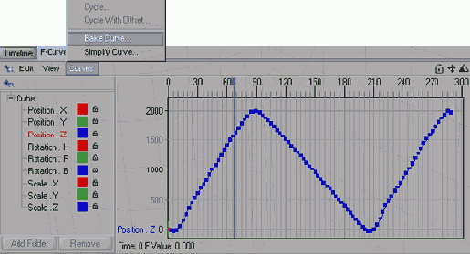 Чтобы разбить кривую на дополнительные