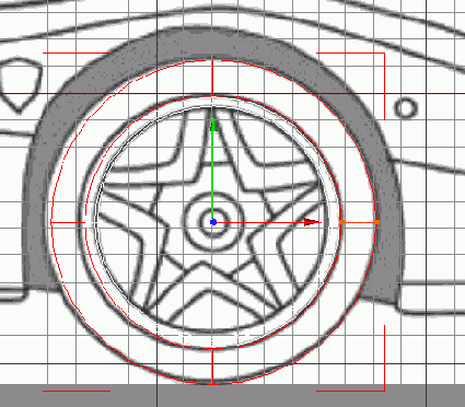 Добейтесь совпадения колеса с объектом Tube