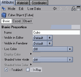Группа параметров Basic