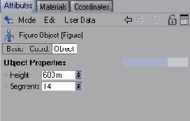 Группа параметров Object для объекта человеческой фигуры