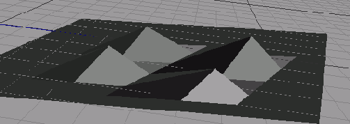 Инструмент Extrude позволяет вытянуть