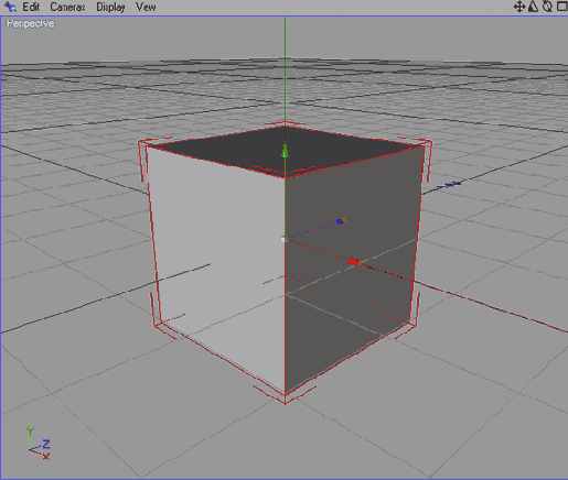 Куб создаваемый по умолчанию