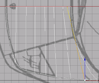 Начертите сплайны на которые будет натянута поверхность
