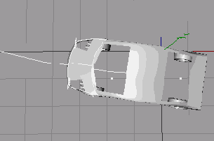 Направьте автомобиль вдоль траектории