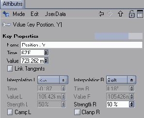 Настройка параметров интерполяции
