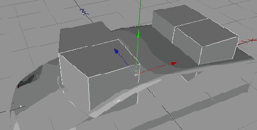 Обведите в виде сверху отверстия