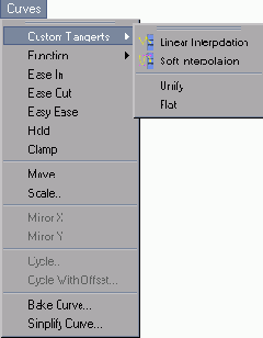 Определение кривой с помощью интерполяции