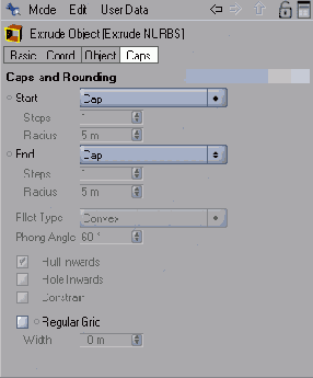 Параметры крышек