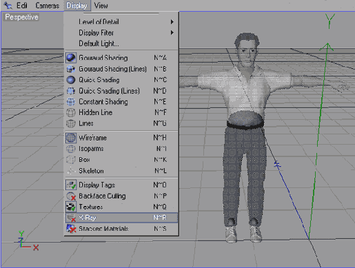 Сделайте оболочку полупрозрачной