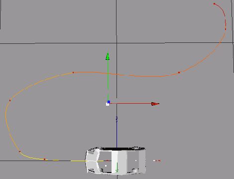 Создайте путь анимации