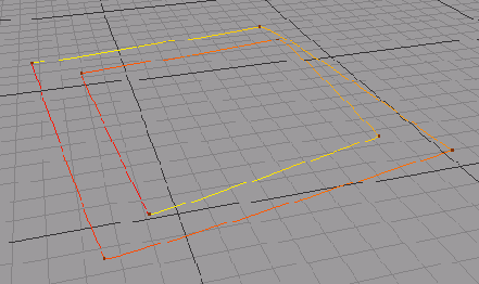 Создание контура с помощью инструмента Create Outline