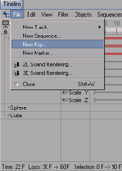 Создание нового ключа