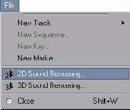 Создание звукового рендеринга