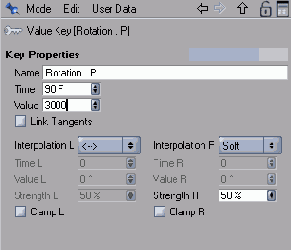 Установите угол колеса в конечной точке анимации
