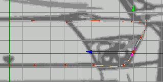 В окне вида спереди можно легко