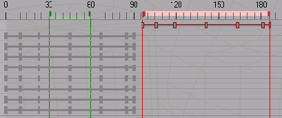 В трек Position X скопирована