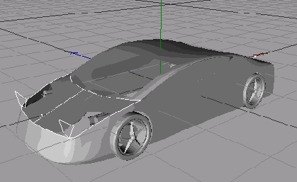 Вид автомобиля спереди