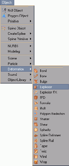 Вызовите команду Object > Deformation